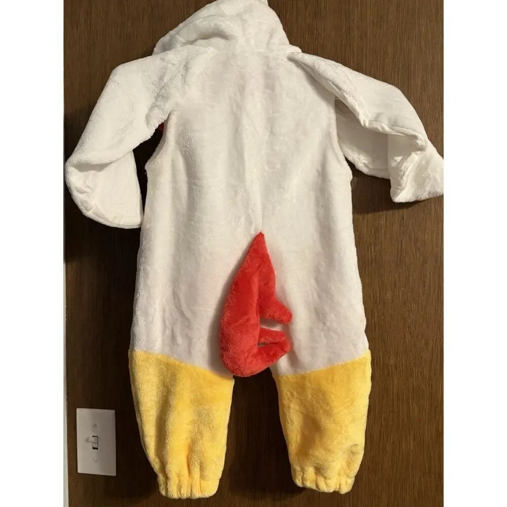Chicken Hen Rooster Halloween Costume with removeable footies 9-12 months farm